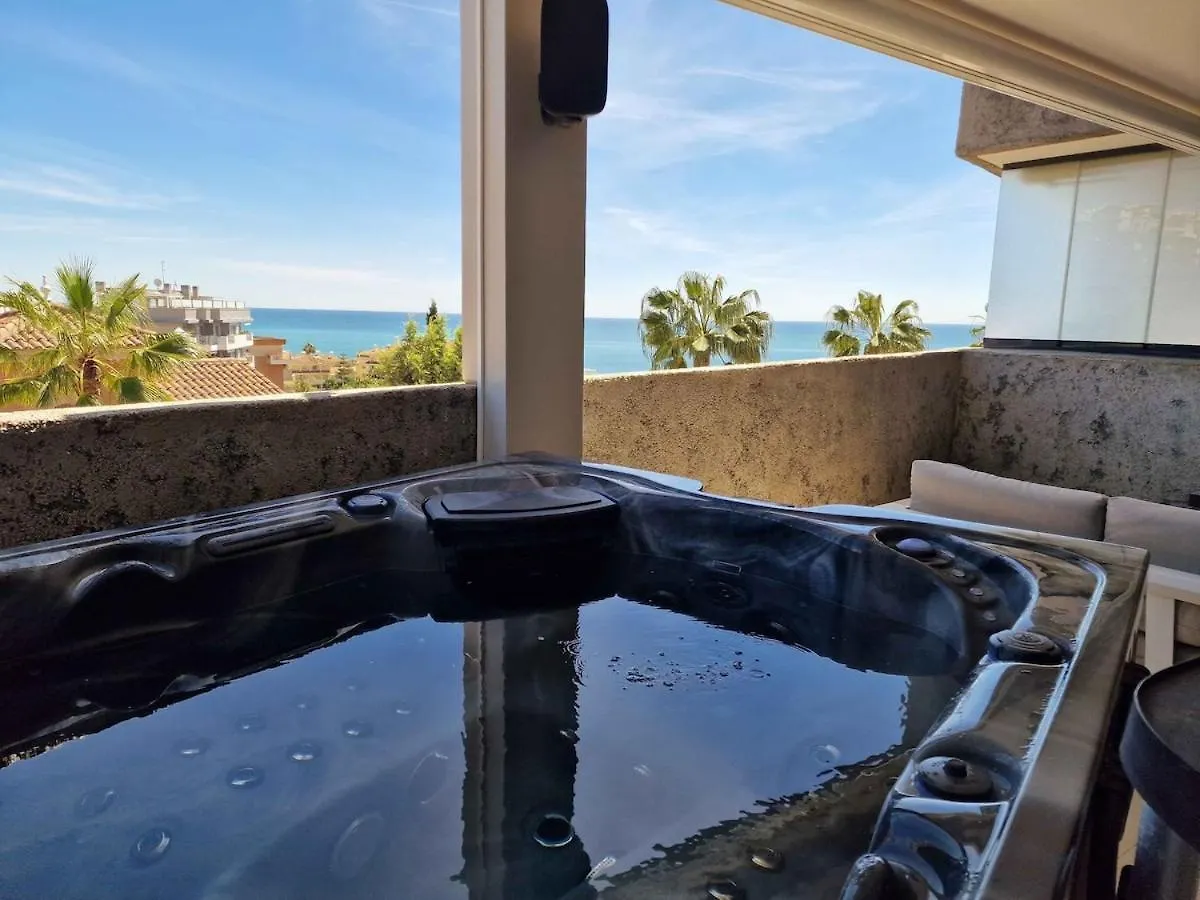 Luxury And Private Jacuzzi 300 Meters From The Beach Benalmadena Apartment